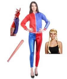 Wickedfun Women Super Villain Set