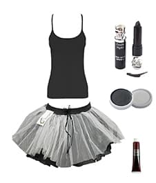 Wickedfun Zombie Tutu 5 Pcs Set