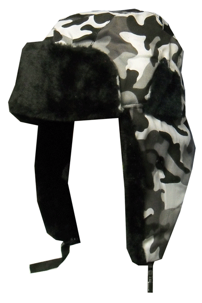 12 Pcs 3 Assorted Camouflage Trapper Hat