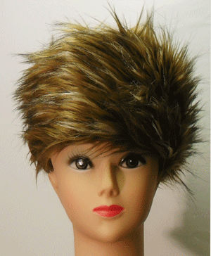 Assorted Unisex Round Fur Hat