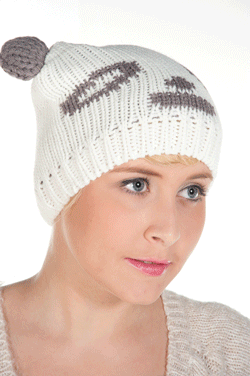 Face Hats knitted