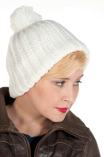 12 Pcs Wool Pom Pom Unisex Hats