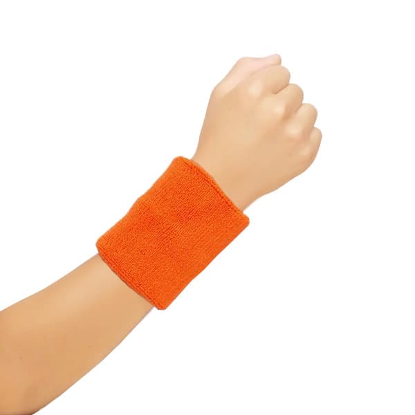 Wickedfun Orange Towelling Wrist Band