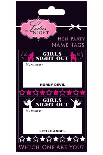 Name Tags (Pack of 16)