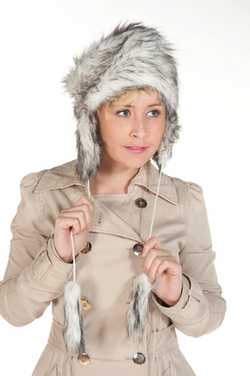 Trapper 2 tone Fur Hat