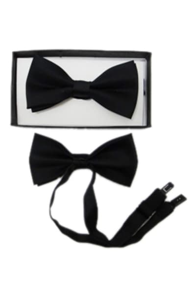 Black Bow Tie with Gift Box