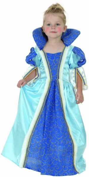 Blue Princess Toddler costume