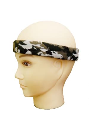 Wickedfun Camouflage Towelling Headband