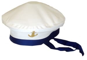 Wickedfun Blue Sailor Hat