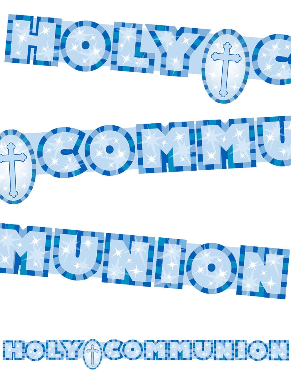 Communion Banner Blue