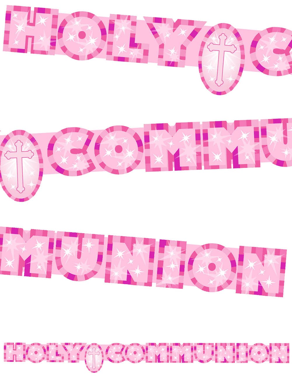 Communion Banner Pink