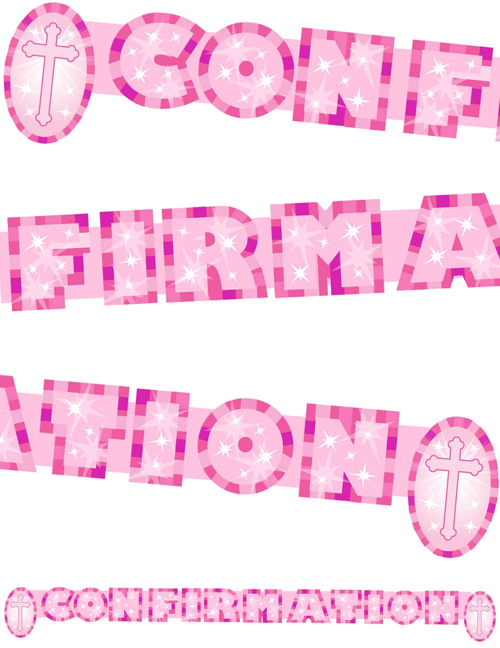 Confirmation Banner Pink