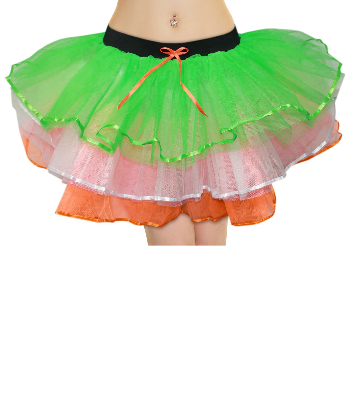Crazy Chick Adult 6 Layers Irish Tutu Skirt