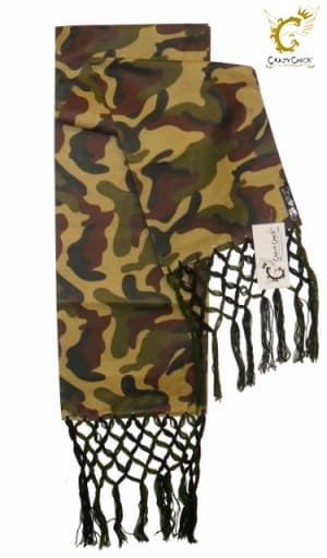 Crazy Chick Camouflage Scarf (1 pc)