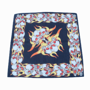 Fire and Skull Bandana