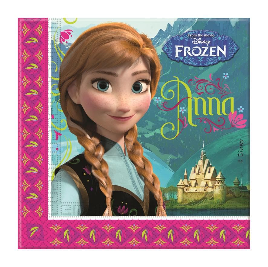 Frozen Anna Lunch Napkins