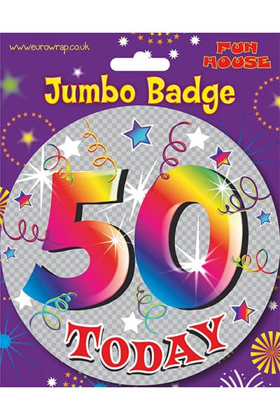 Giant Badge (Aged 50)