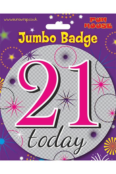 Girl Giant Badge (Aged 21)