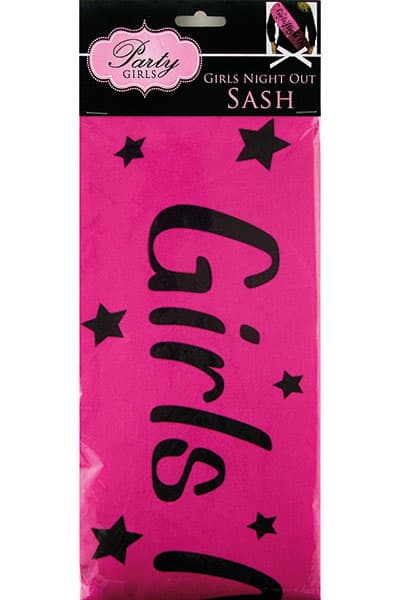 Girls Night Out Sash