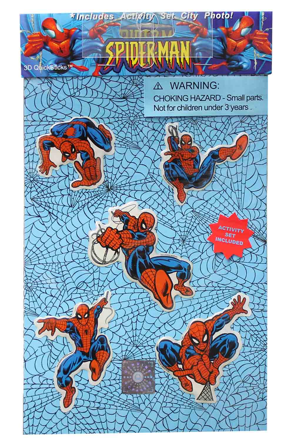 Glow in the Dark SpiderMan Sticker