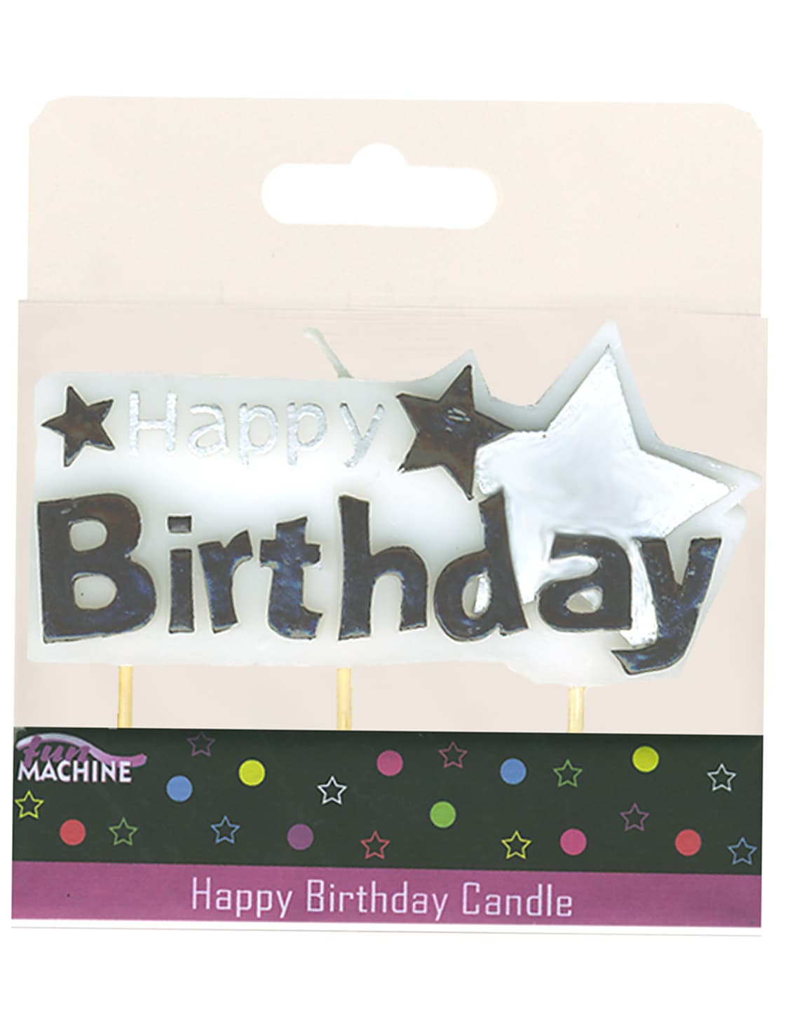 Happy Birthday Candle Pick Star