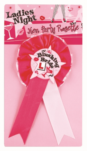 Hen Party Rosette Bride