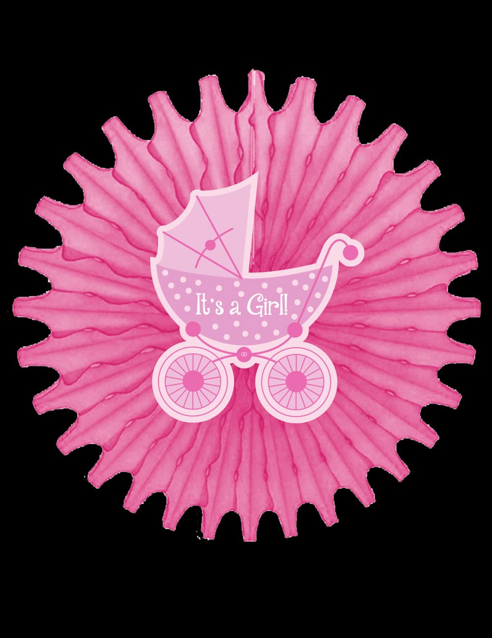 Its A Girl Deco Fan