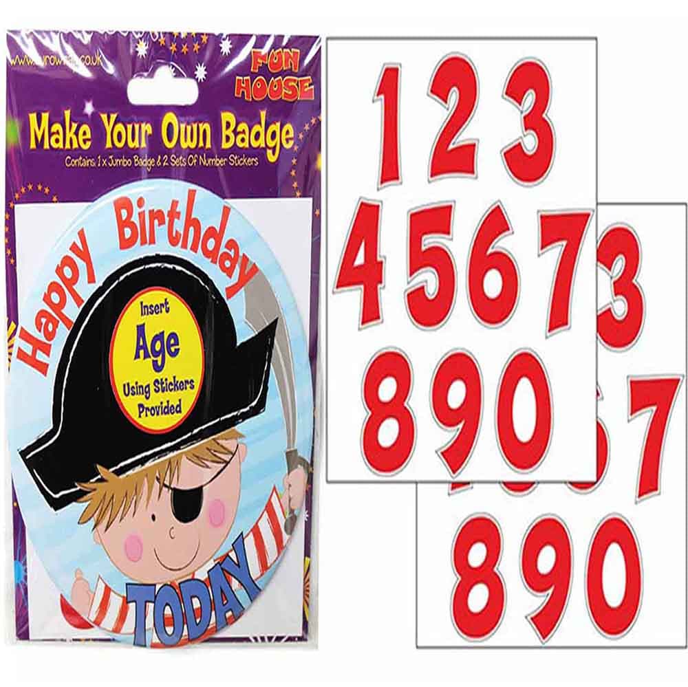 Make Your Own Badge (Male)