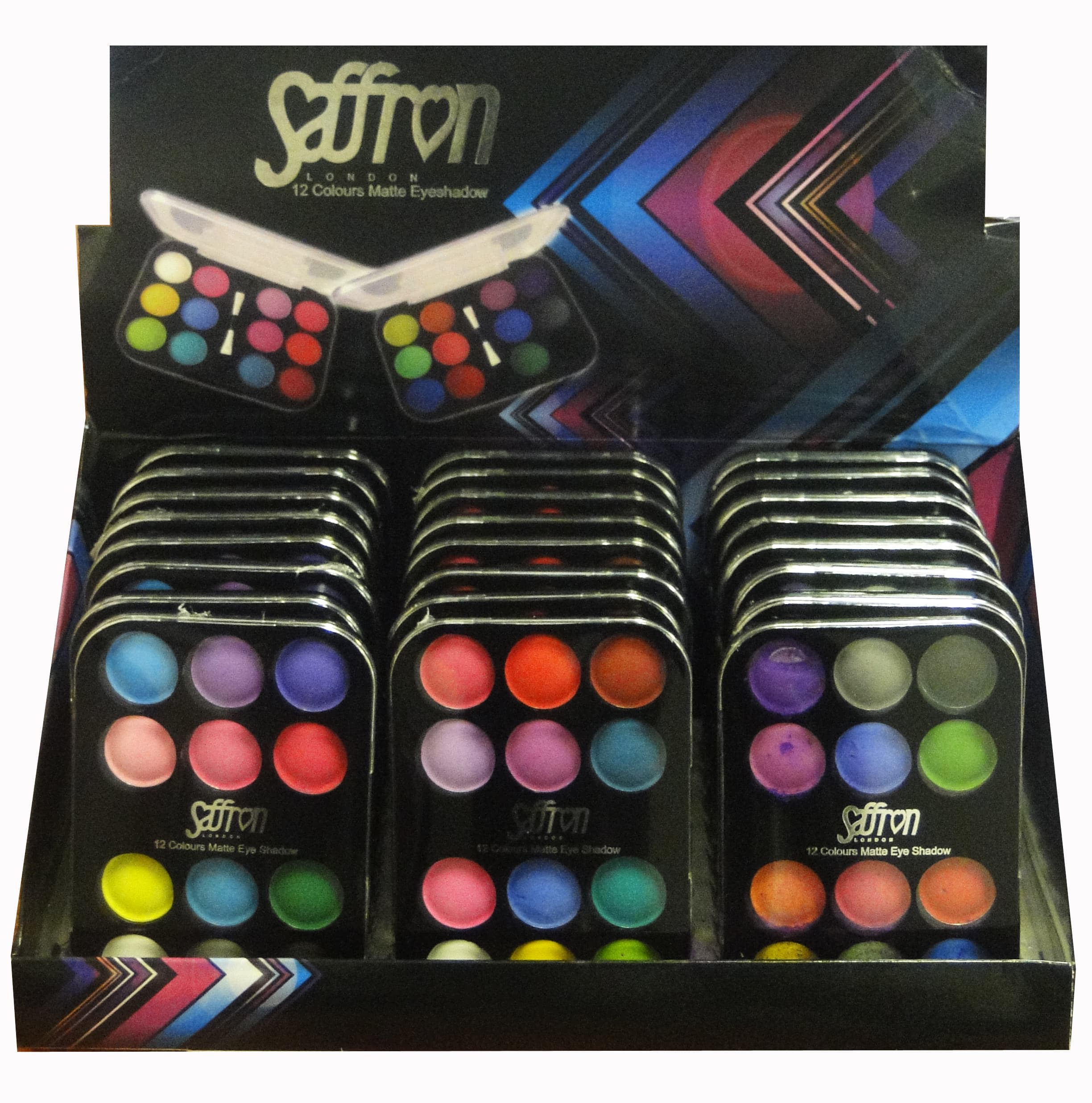 Matte Eyeshadow Tray of 24 Pcs