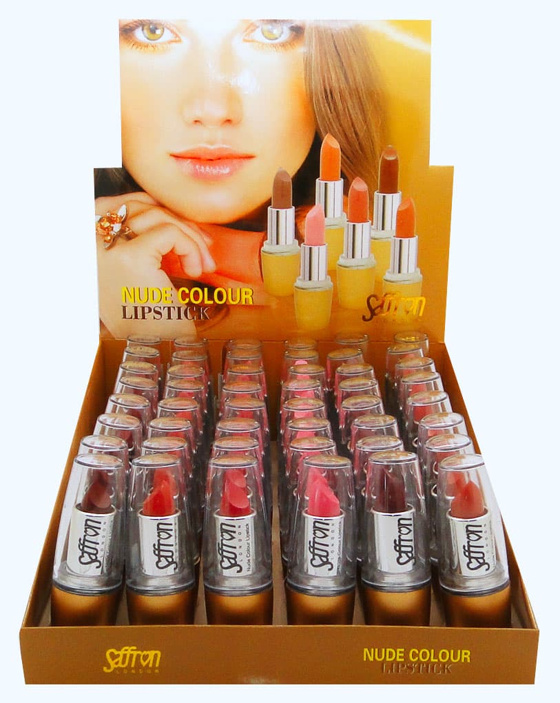 Nude Lipstick Tray of 48 Pcs