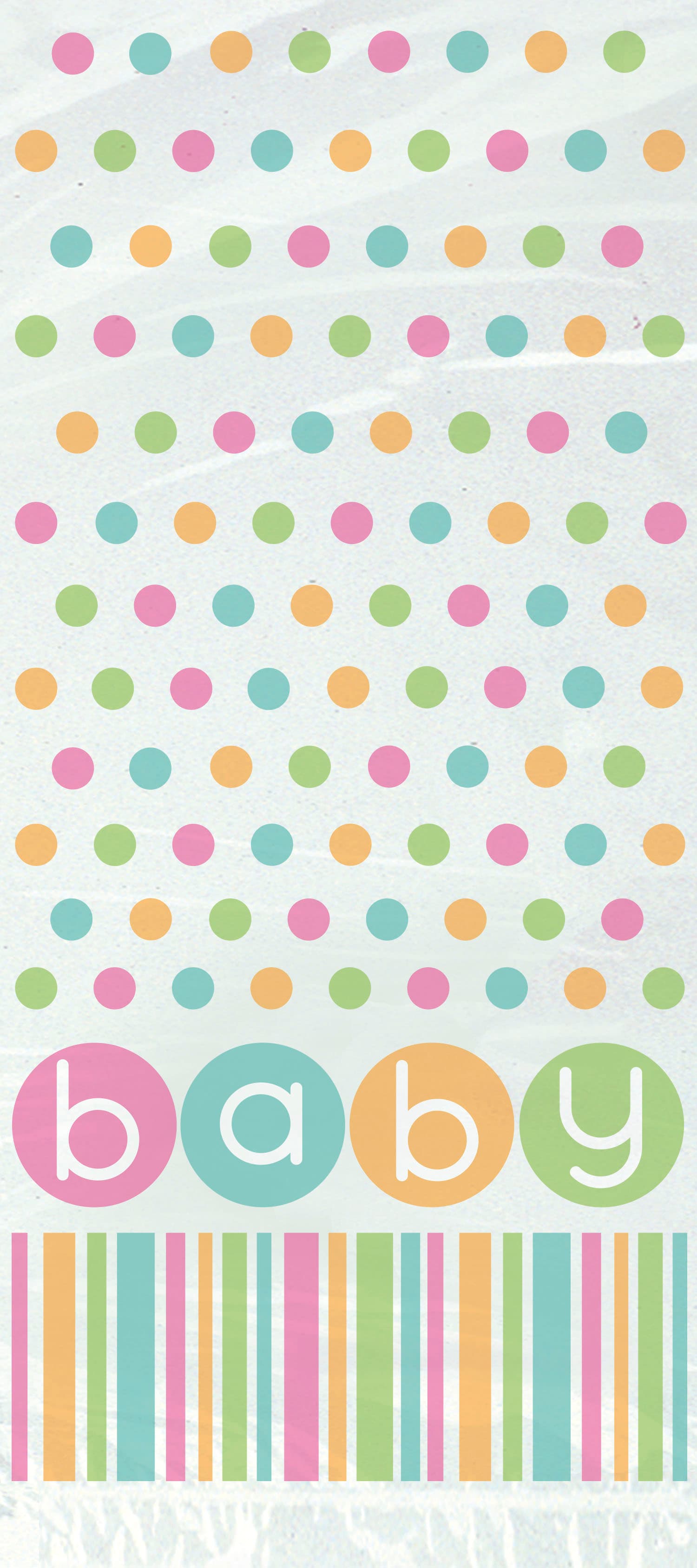 Pastel Baby Shower Cello Bag (Pack of 20)