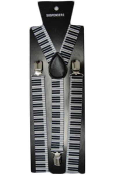 Wickedfun Piano Printed Braces (2.5 cm)