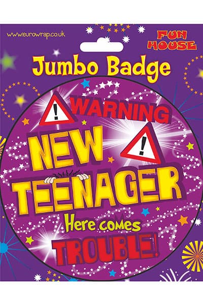 Teenager Giant Badge