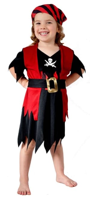 Toddler Pirate Girl Costume