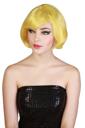 Top Fashion Model Yellow Wig