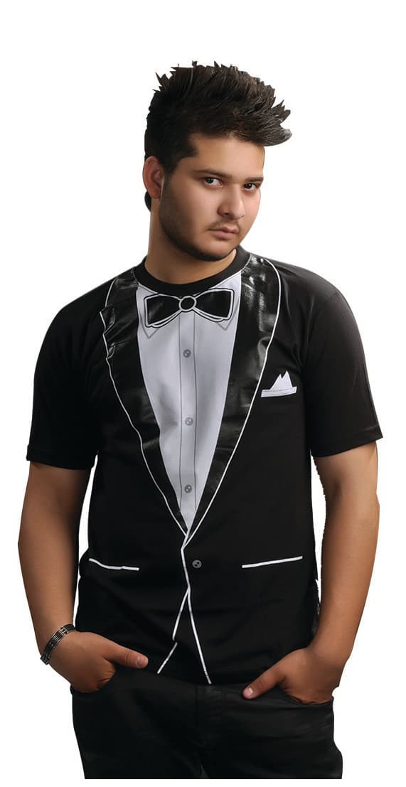Wickedfun Tuxedo Printed TShirt