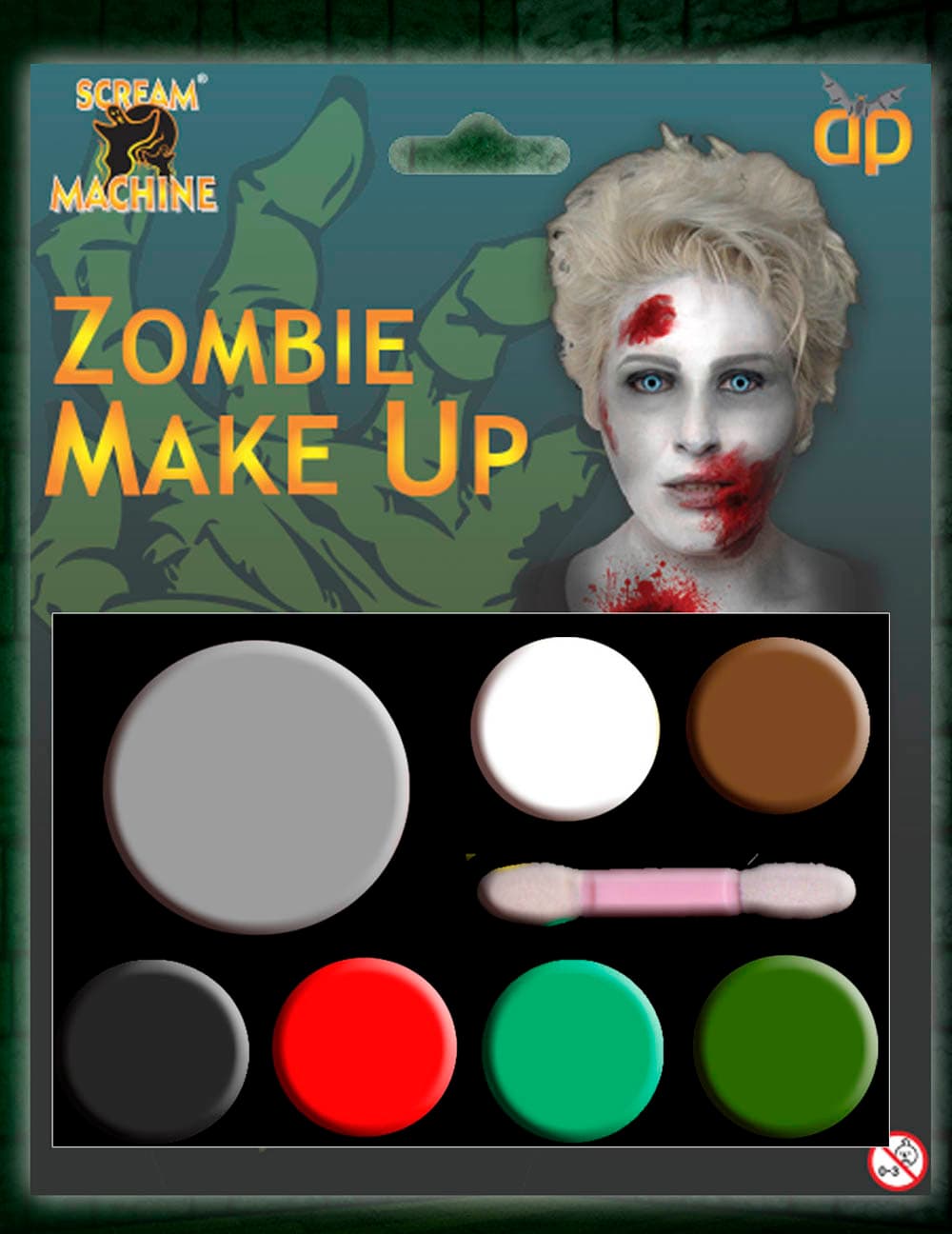 Wickedfun Zombie Multi Pallet Make-up