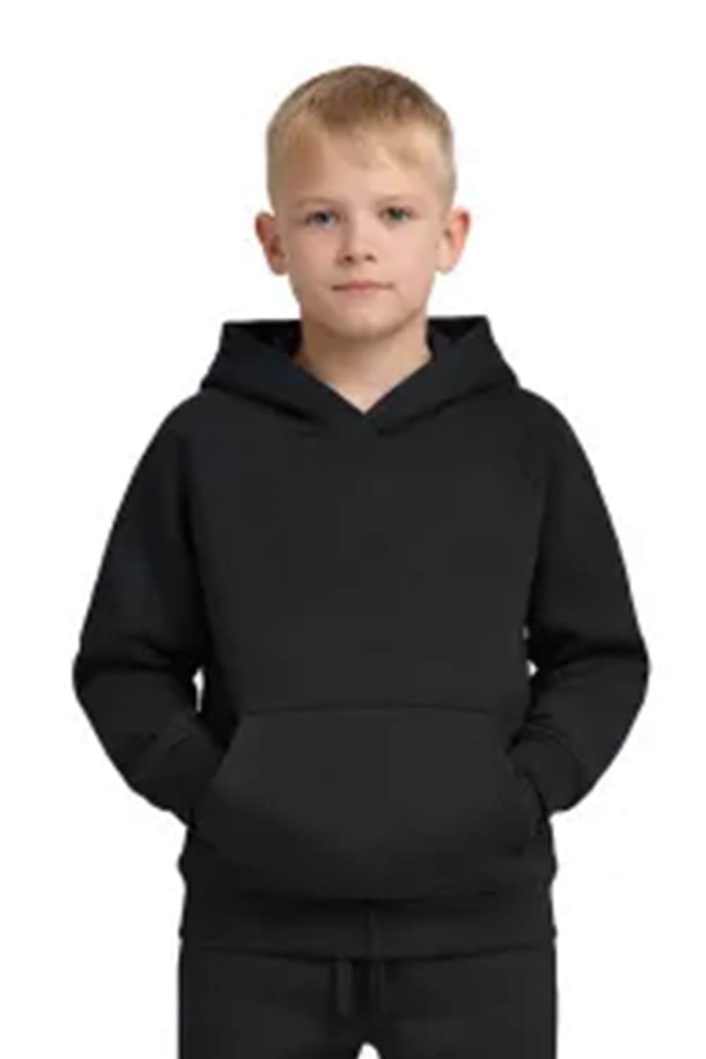 Active Star Kids Pullover Hoodie Black