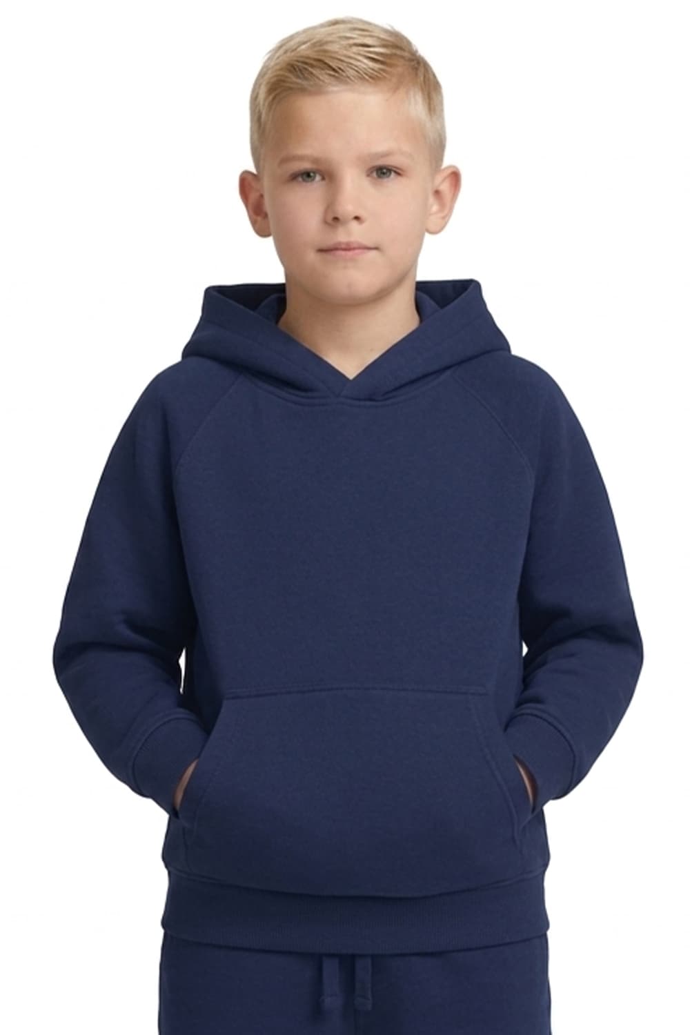 Active Star Kids Pullover Hoodie Navy
