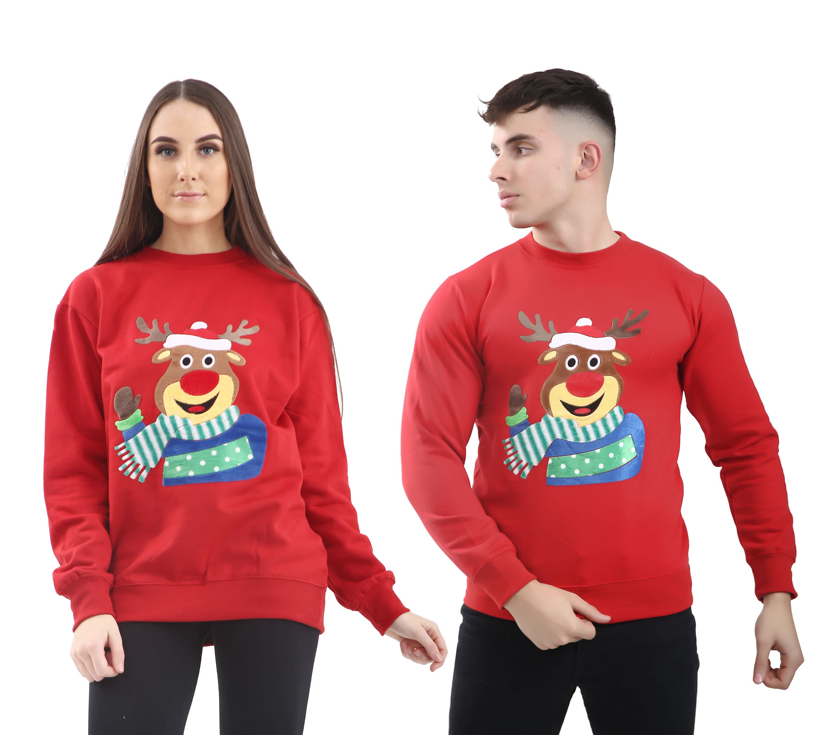 Adult Christmas Reindeer Top