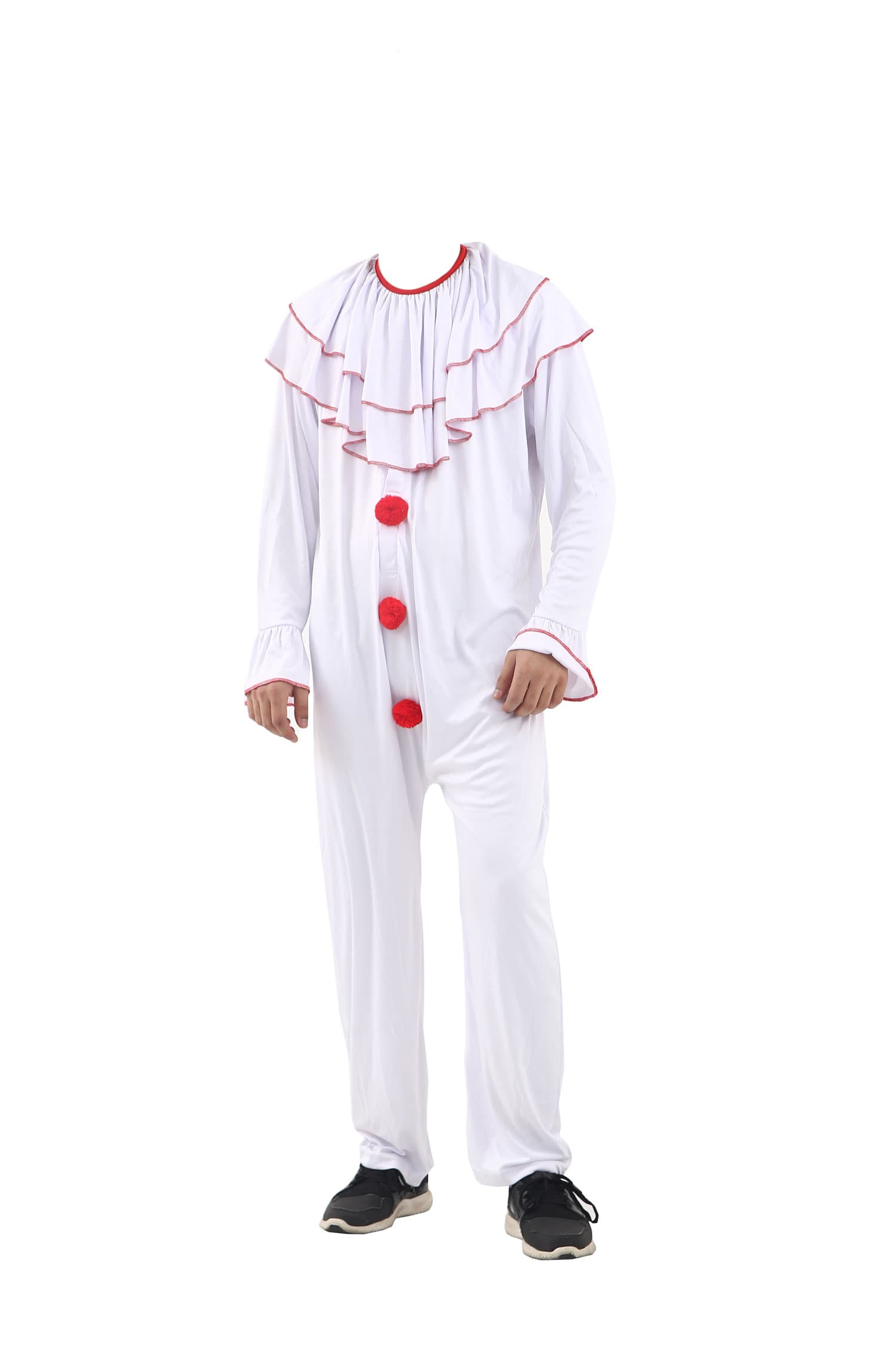 Scary Clown Jumpsuit For Adults