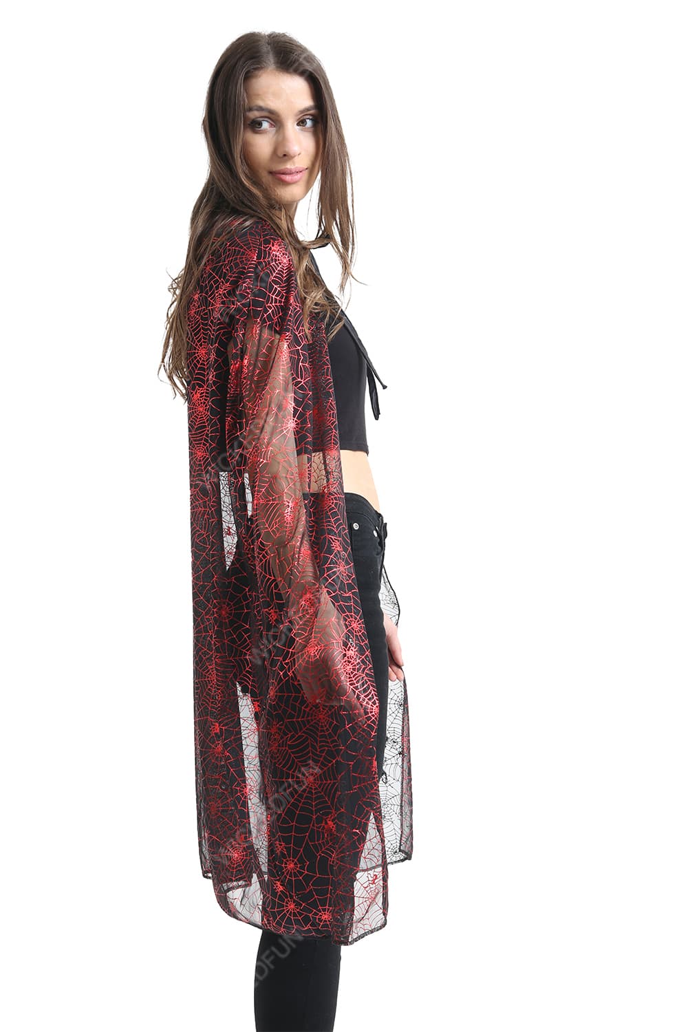 Adult Red Spider Cape