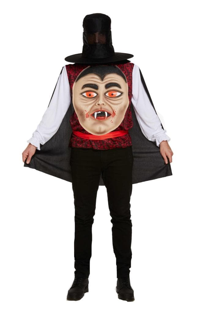 Adult Vampire With jumbo Face costume