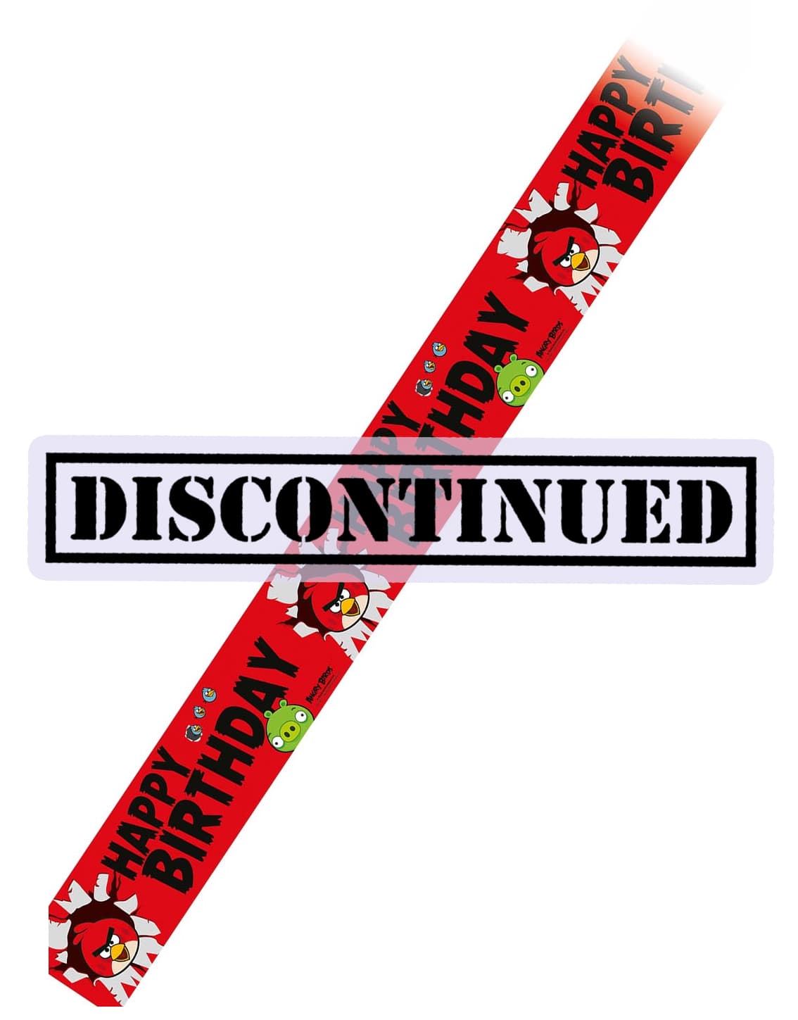 Angry Birds Foil Banner