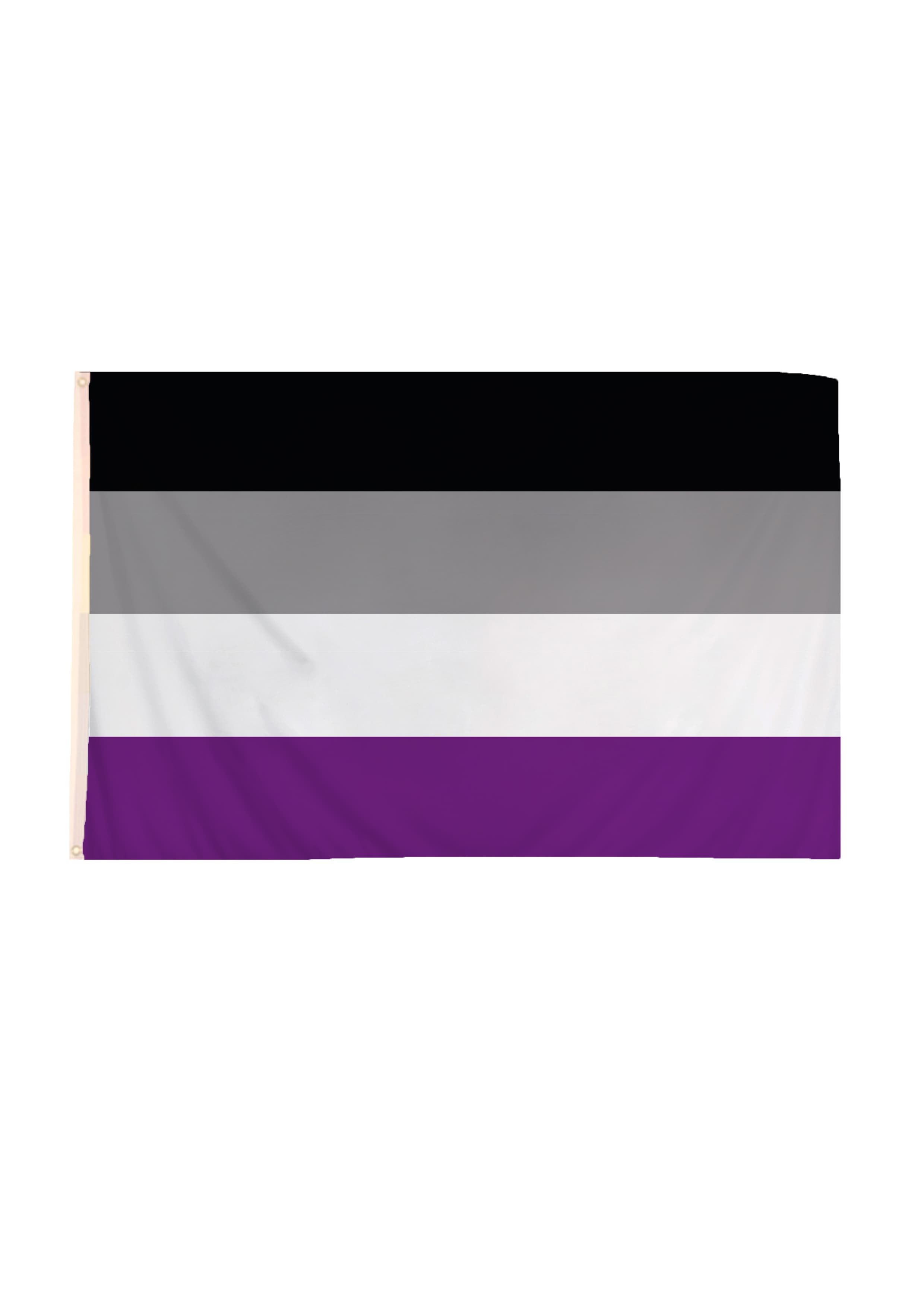 Asexual Flag 5ft X 3ft