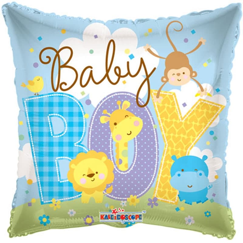 Baby Boy Animals Balloon (18 Inches)