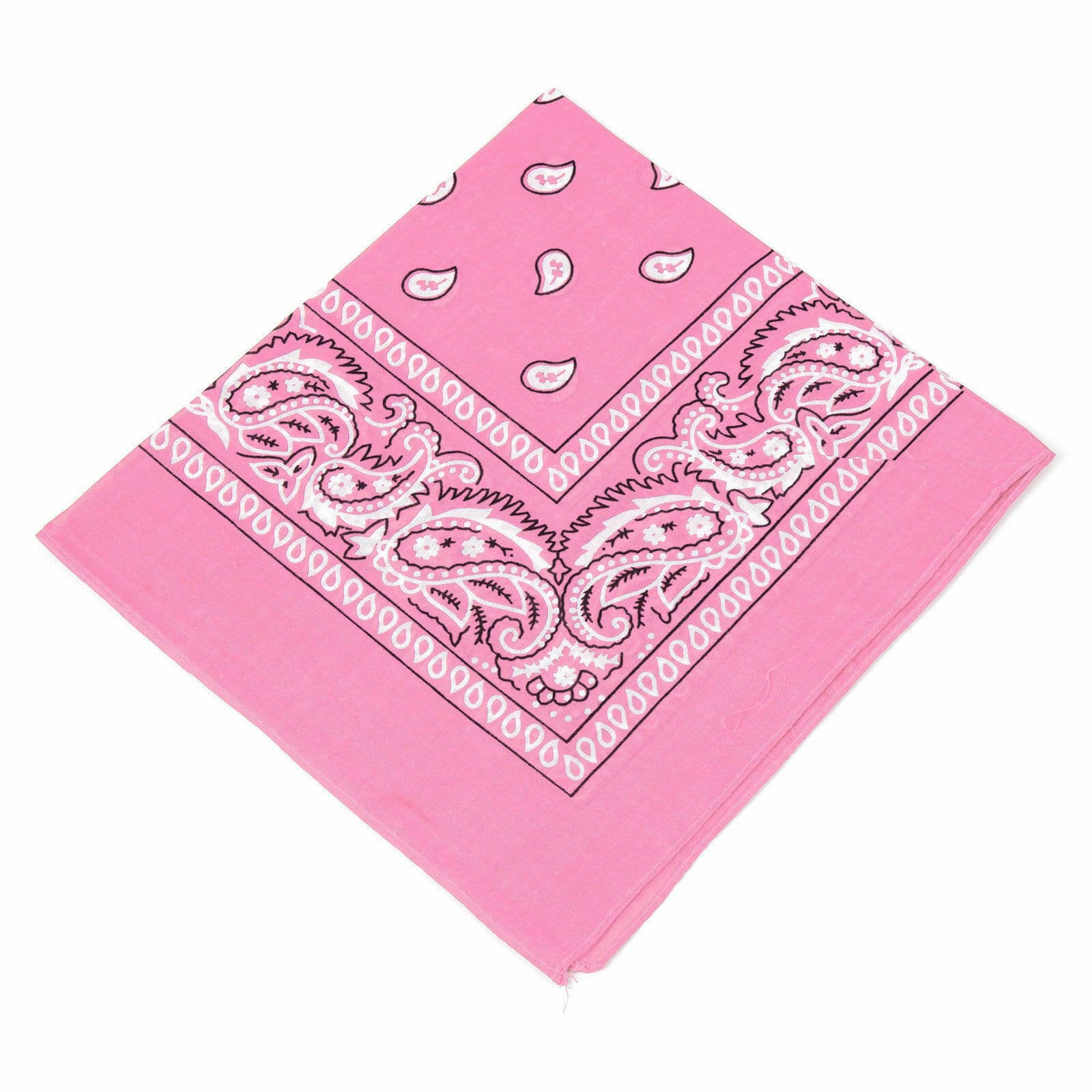 Baby Pink Paisley Bandana