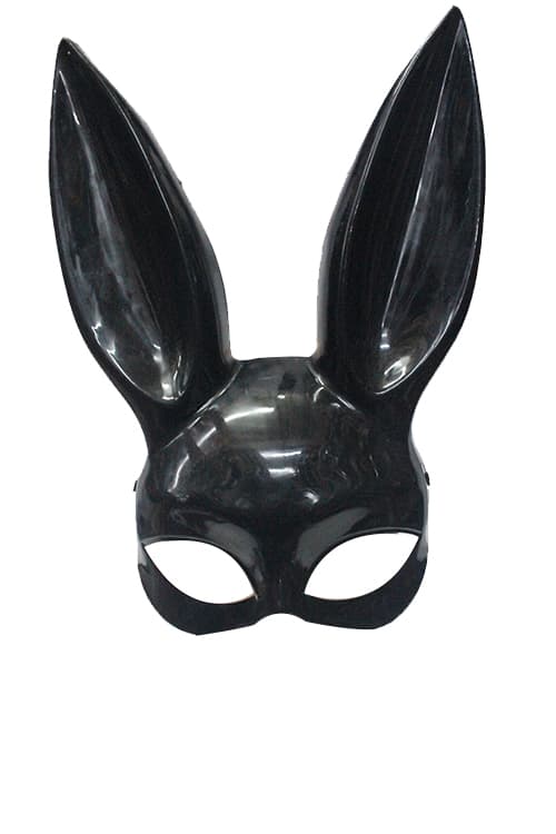 Wickedfun Black Bunny Mask