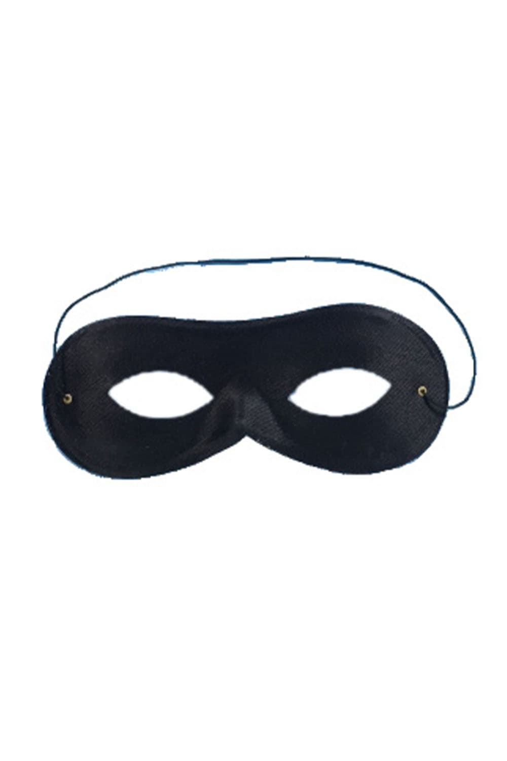 Black Domino Shape Cloth Eye Mask