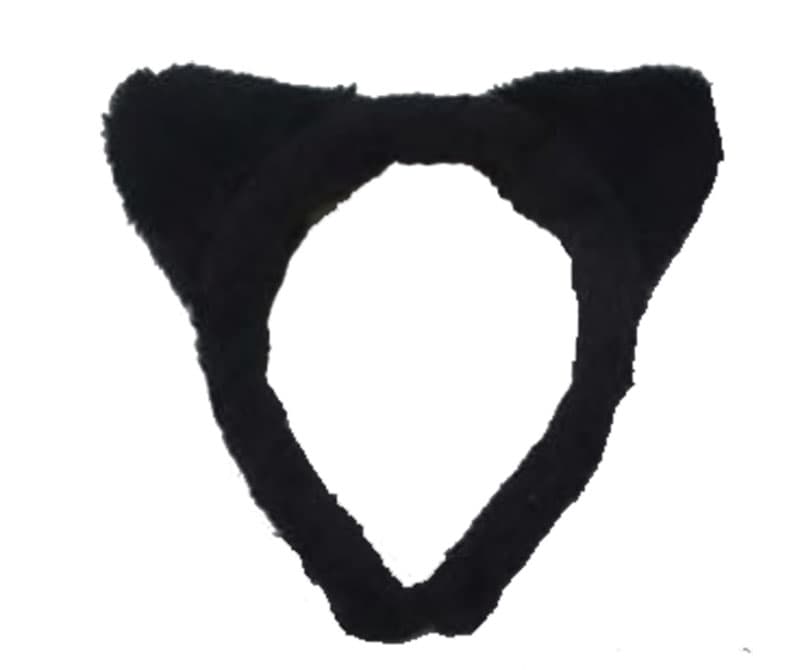 Wickedfun Black Ear Cat Headband